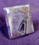 SM. Chevron Amethyst Crystal Pyramid ✨💜😍