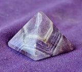 SM. Chevron Amethyst Crystal Pyramid ✨💜😍