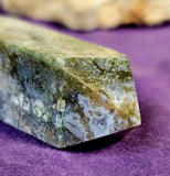 Ocean Jasper Obelisk Crystal Tower 🪸 🌊💚