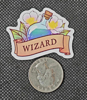 Wizard Potion Bottle Enchanted Sticker