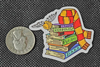 Harry Potter Book Stack Enchanted Sticker