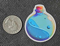 Blue Potion Bottle Enchanted Sticker