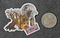 Mystical Haunted House Enchanted Sticker