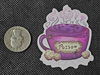 Purple Cup of Poison ☠️ Enchanted Sticker