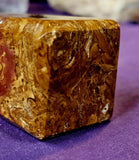 Multi Colored Banded Calcite Crystal Obelisk Tower 🍃💚🍂🤎