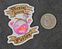 Mental Health Potion Enchanted Sticker