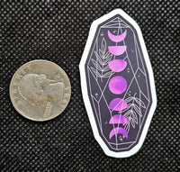 Purple Lunar Crystal Enchanted Sticker