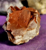 Raw Red Capped Hematoid Calcite Crystal Specimen ♥️😍🍒