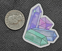 Multicolor Crystal Points Enchanted Sticker