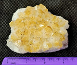 Heat Treated Citrine Crystal Cluster
