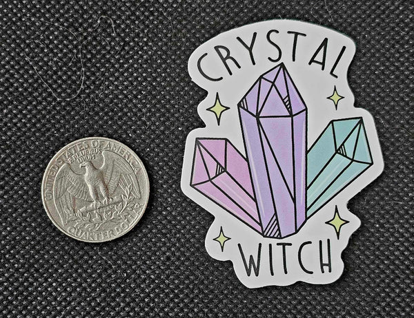 Crystal Witch Enchanted Sticker