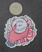 Strong and Powerful Enchanted Sticker