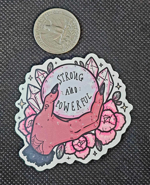 Strong and Powerful Enchanted Sticker