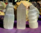 Assorted Selenite Crystal Towers 🤍✨🤍