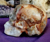 LG. Agate Crystal Skull 🤍💀❤️