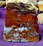 High Quality Lapidary Grade Red Mexican Lace Agate Crystal Chunk ♥️😍🤯🍒