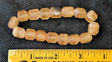 Honey Calcite “Chonky” Crystal Bracelet