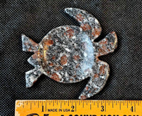 Jasper Crystal Turtle Trinket Plate