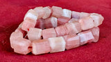 Strawberry Calcite Thick Crystal Bracelet 🍓