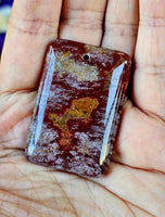 LG. Rectangular Ocean Jasper Cabochon 🌊