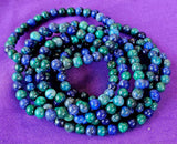 Malachite & Azurite Crystal Bracelet