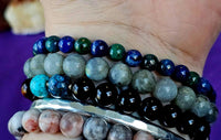 Malachite & Azurite Crystal Bracelet