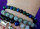 Malachite & Azurite Crystal Bracelet