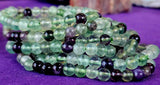 Rainbow Fluorite Crystal Bracelet