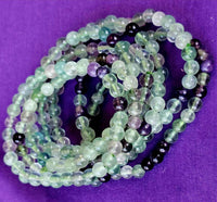 Rainbow Fluorite Crystal Bracelet