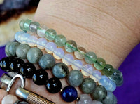 Rainbow Fluorite Crystal Bracelet