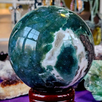 JUMBO Ocean Jasper Crystal Sphere 🌊