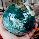 JUMBO Ocean Jasper Crystal Sphere 🌊