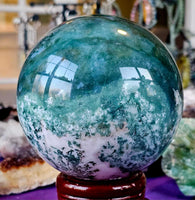 JUMBO Ocean Jasper Crystal Sphere 🌊