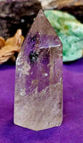 LG. High Clarity Smokey Quartz Crystal Tower