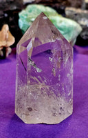 LG. High Clarity Smokey Quartz Crystal Tower