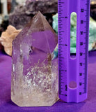 LG. High Clarity Smokey Quartz Crystal Tower