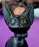 Shugnite Crystal Black Cat Statue 🐈‍⬛