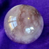 Silky Fluorite Crystal Sphere