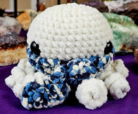 XL ‘Snowy’ Octobaby Crocheted Plushie 🐙