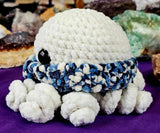 XL ‘Snowy’ Octobaby Crocheted Plushie 🐙