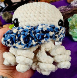 XL ‘Snowy’ Octobaby Crocheted Plushie 🐙