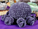 XL ‘Heather Grey’ Octobaby Crocheted Plushie 🐙