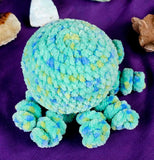 XL ‘Minty Sprinkles’ Octobaby Crocheted Plushie 🐙
