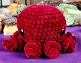 XL ‘Rhubarb’ Octobaby Crocheted Plushie 🐙
