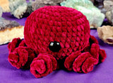 XL ‘Rhubarb’ Octobaby Crocheted Plushie 🐙
