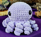 XL ‘Lilac’ Octobaby Crocheted Plushie 🐙