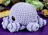 XL ‘Lilac’ Octobaby Crocheted Plushie 🐙