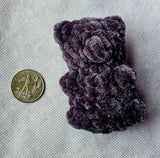 Heather Grey Gummy Bear Crocheted Plushie 🐻