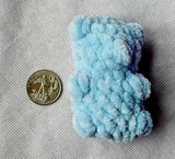 Baby Blue Gummy Bear Crocheted Plushie 🐻
