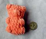 Peach Gummy Bear Crocheted Plushie 🍑🐻